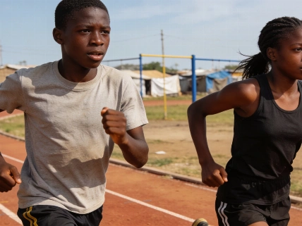 Deux jeunes réfugiés d’Ouganda sélectionnés pour les Jeux Olympiques de la Jeunesse à Dakar Afrique-Asie
